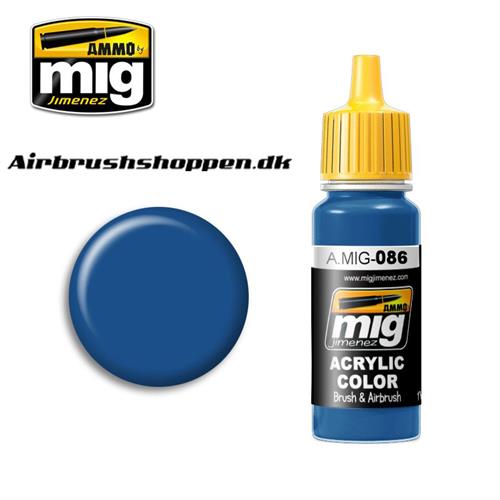 A.MIG-086 Blue (RAL 5019)